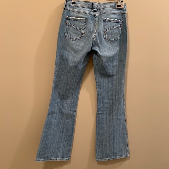 Vintage Flare Mavi Jeans with Patch Pockets - Low Rise - Picture 6 of 10